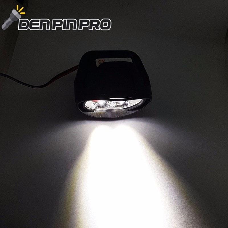 đen trợ sáng 6 led siêu sáng