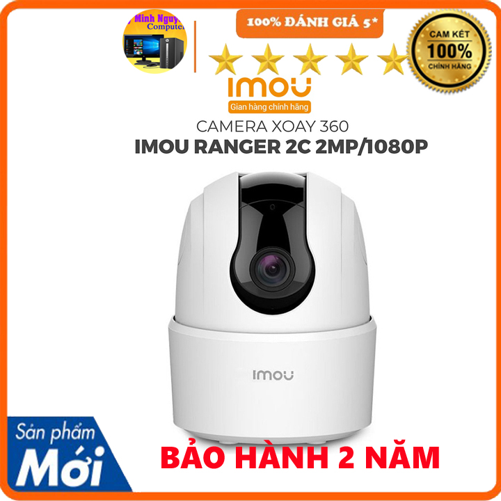 Camera IP WIFI XOAY 360 IMOU Ranger2C-D TA22CP-D Trong Nhà Còi Hú Báo Động, Hàng chính hãng