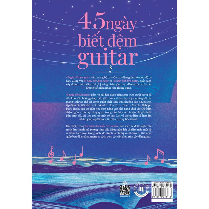 Sách 45 Ngày Biết Đệm Đàn Guitar
