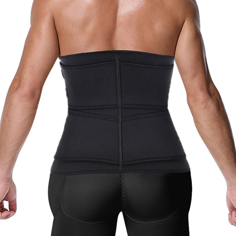 CXZD Nam Eo Huấn Luyện Cơ Thể Shapers Giảm Béo Người Mẫu Dây Vỏ Bọc Giảm Cân Bụng Shaper Tập Luyện Tông Đơ Cắt Dây Chéo