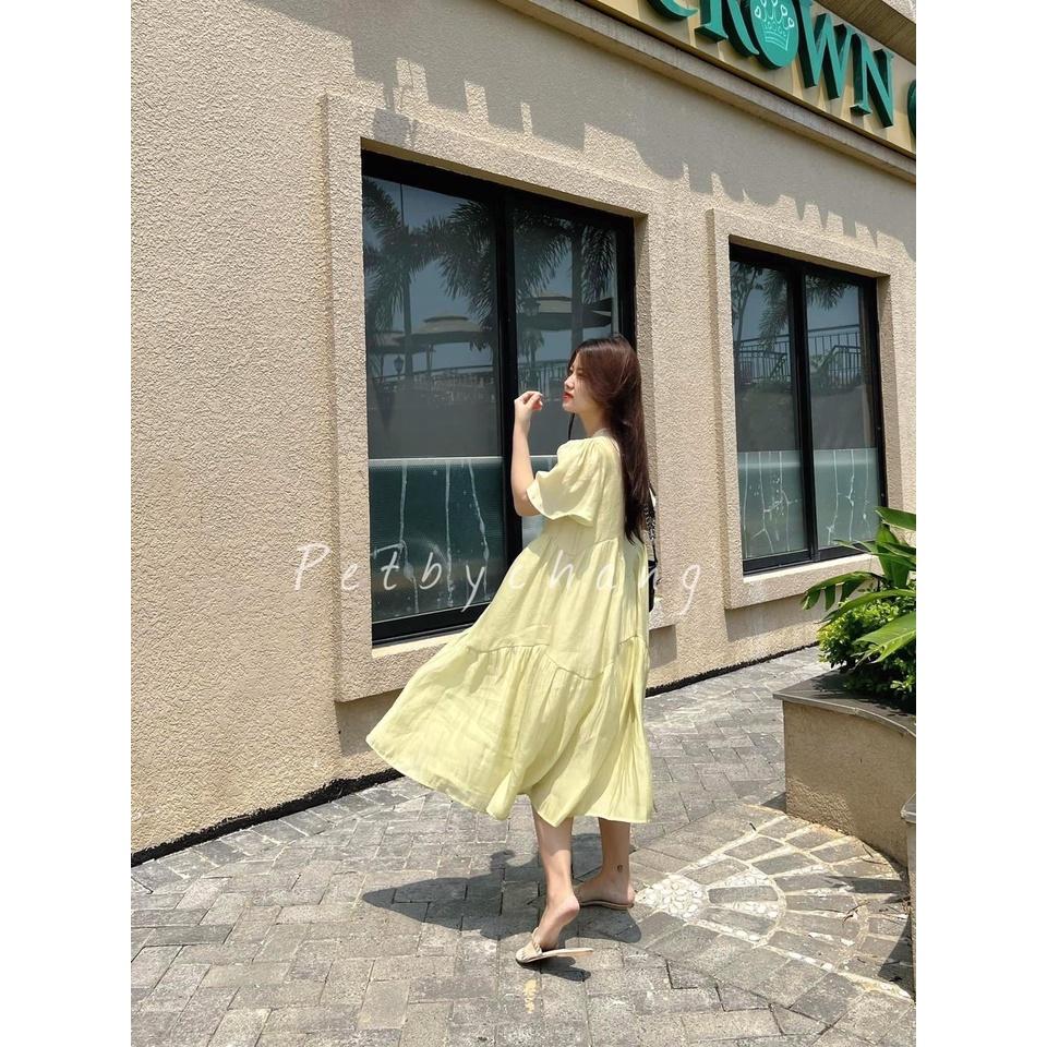 Đầm Bầu , Váy Suông von nhẹ Thiết Kế Cao Cấp ( Kèm Ảnh Thật )