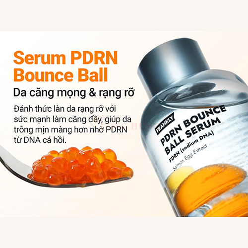 Tinh chất dưỡng da căng bóng đàn hồi Frankly PDRN Bounce Ball Serum (30ml) - Hàng chính hãng