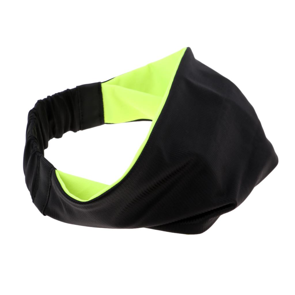 Fashion Men Women Sports Gym Yoga Headband Sweatband Hairband - Sweat Absorption, Moisture Wicking, Comfortable