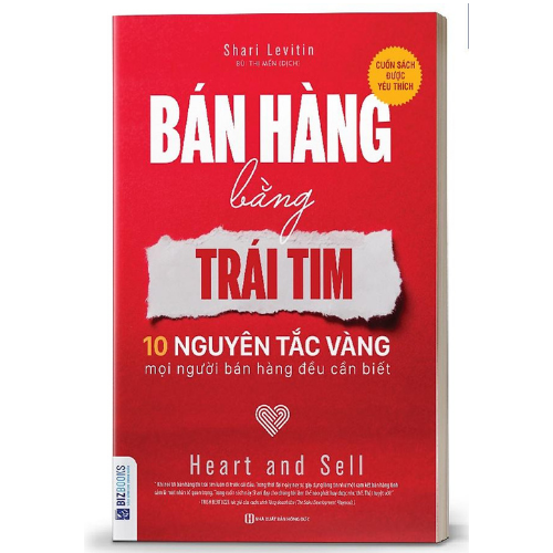 BIZBOOKS - Sách Bán Hàng Bằng Trái Tim - 10 Nguyên Tắc Vàng Mọi Người Bán Hàng Đều Cần Biết - MinhAnBooks
