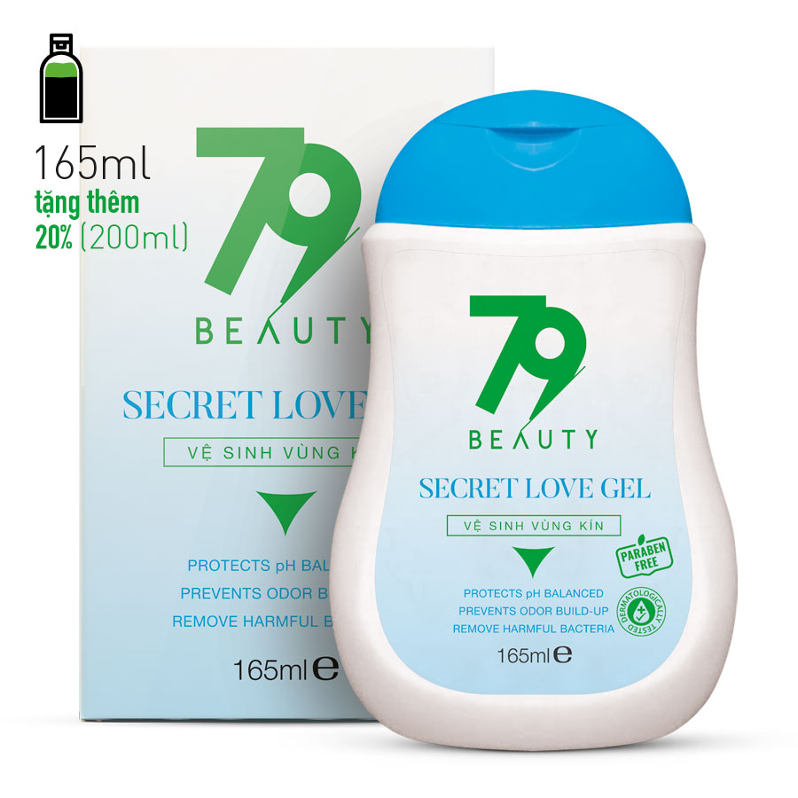 VỆ SINH VÙNG KÍN SECRET LOVE GEL 200ml 79'Beauty