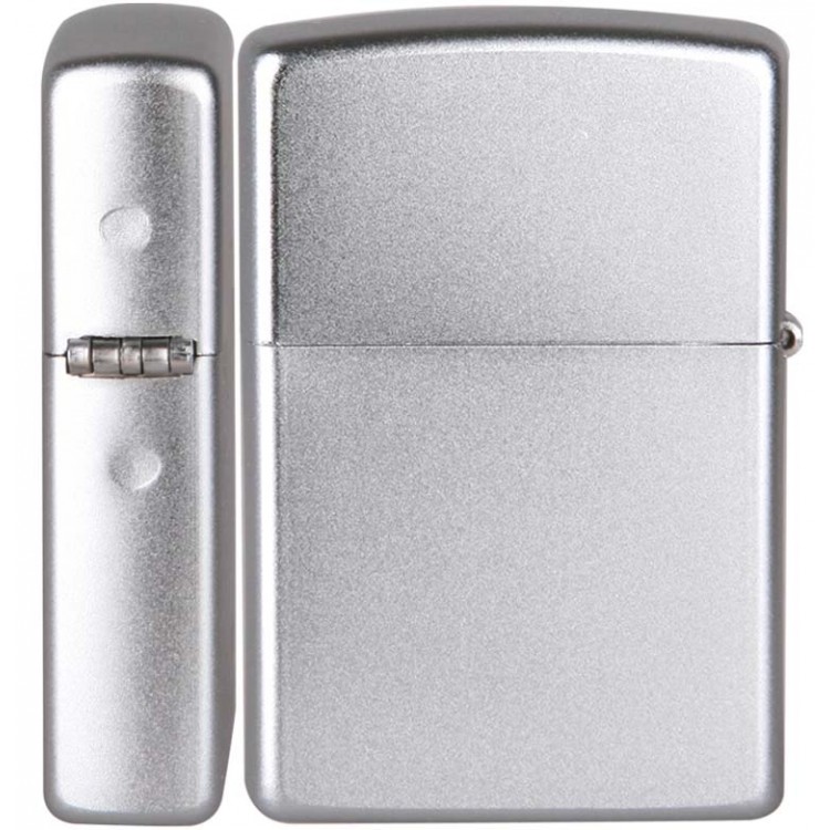 Vỏ Zippo Satin Chrome 205