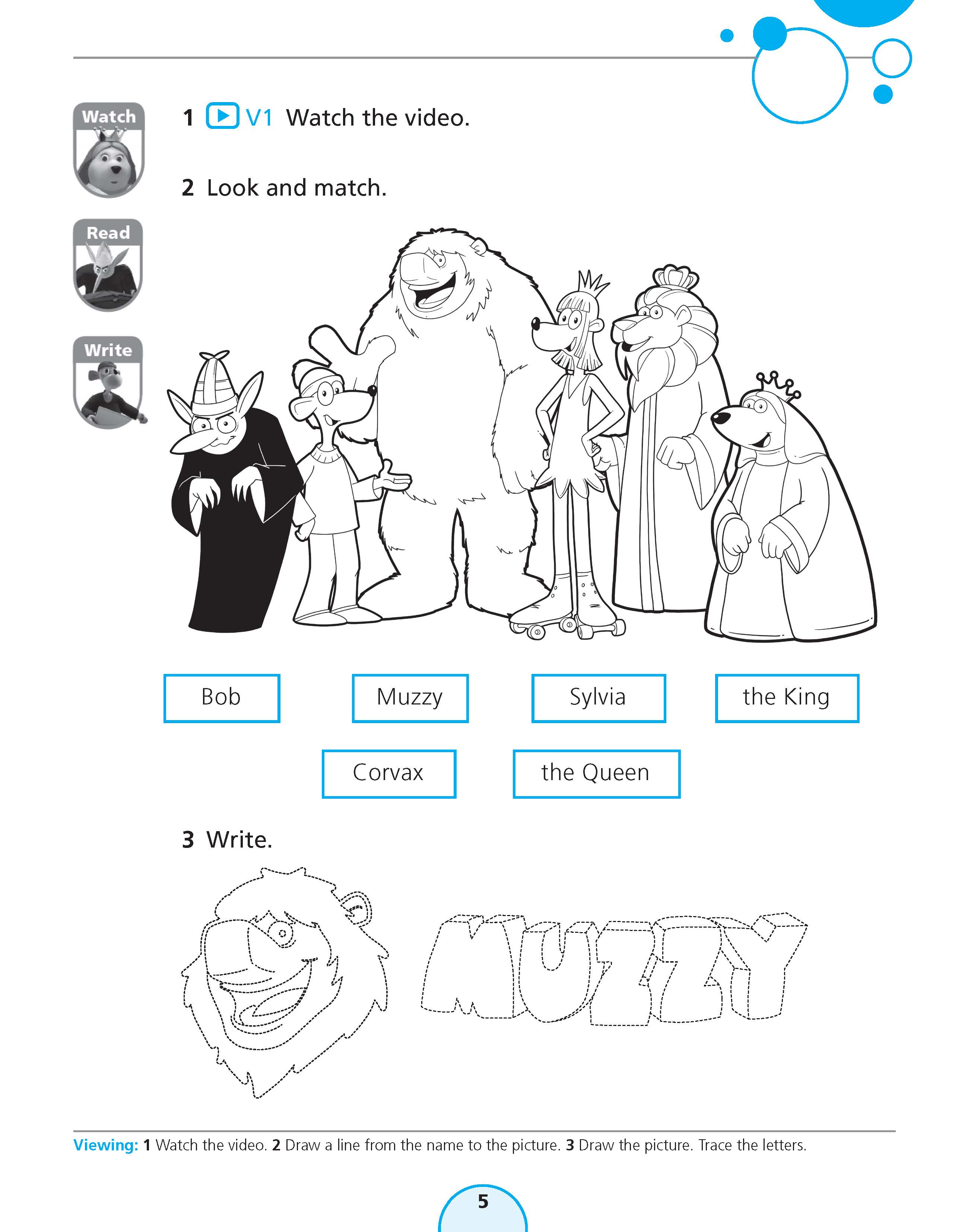 English With Muzzy Level 1 Activity Book
