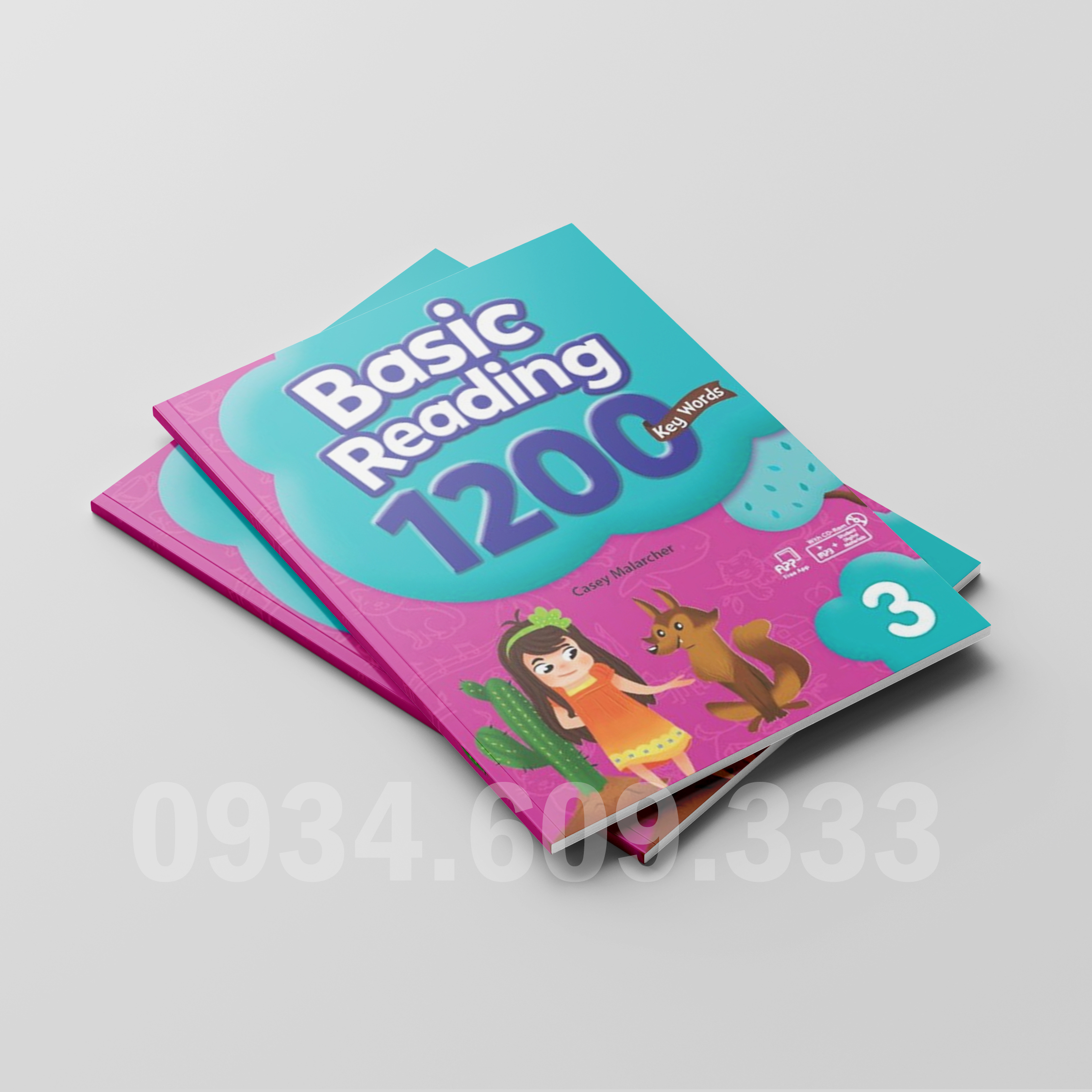 Basic Reading 1200 Keywords in màu đẹp + MP3