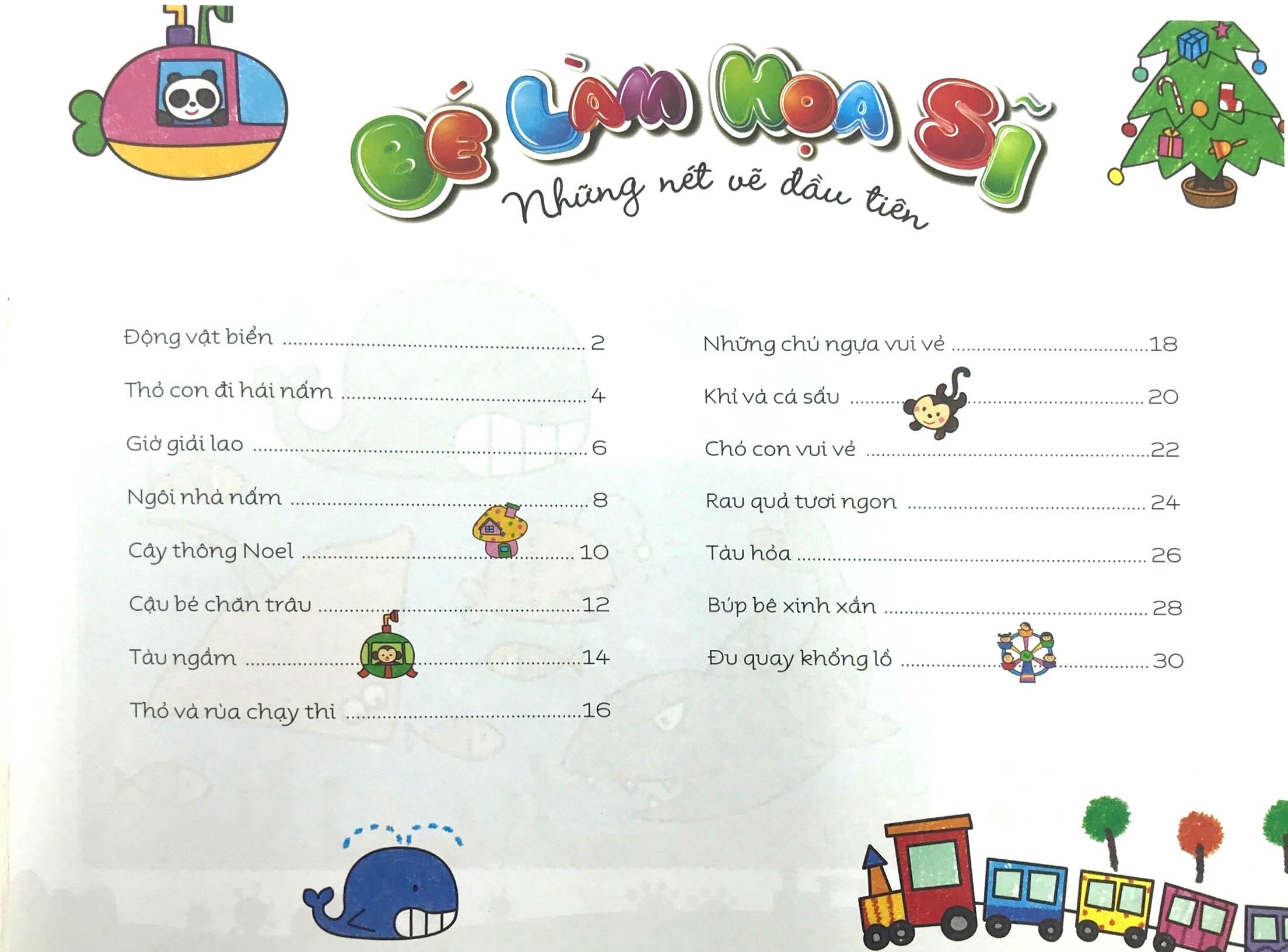 Bé Làm Họa Sĩ - Những Nét Vẽ Đầu Tiên - 5~6 Tuổi - Tập B