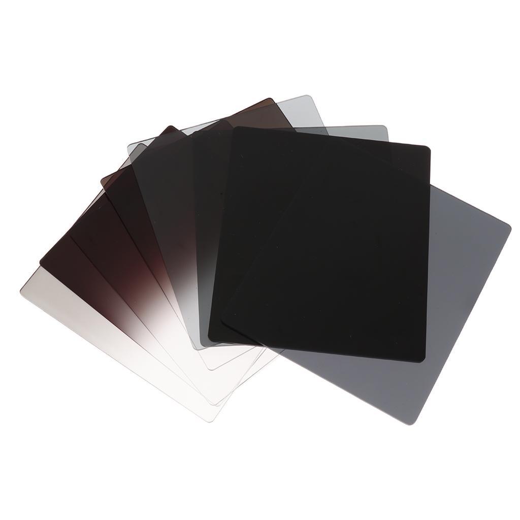 21Pcs Graduated Grey Neutral Density ND Filter For DSLR