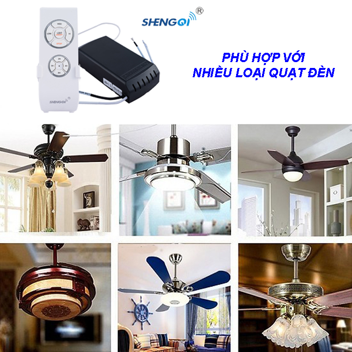 Bộ điều khiển quạt đèn SHENGQi cao cấp