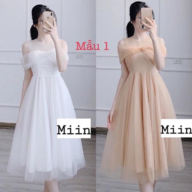 Đầm xoè dự tiệc hàng thiết kế cao cấp