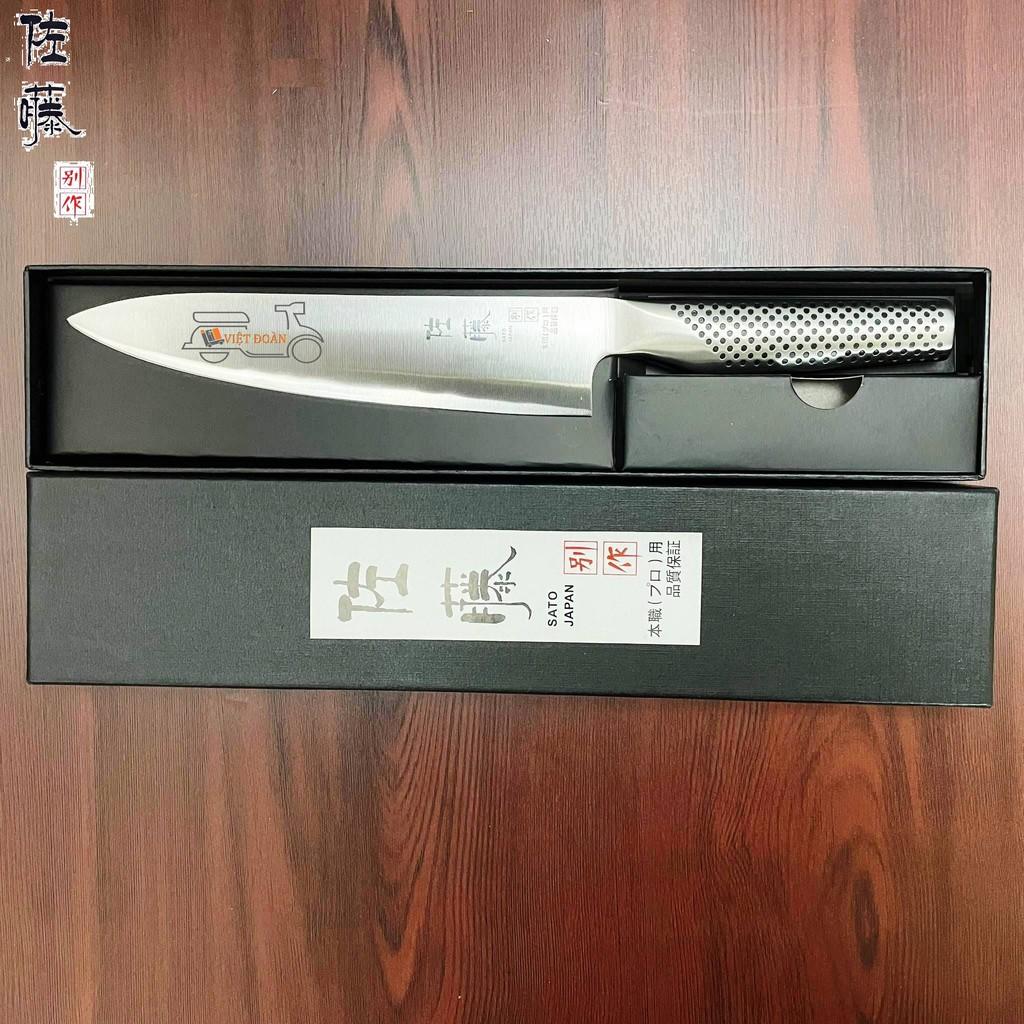DAO SATO ĐẲNG CẤP SIÊU BÉN Mẫu Mới. Công Nghệ ĐÚC NGUYÊN KHỐI NHẬT BẢN. Dao thái Sashimi, Phi lê