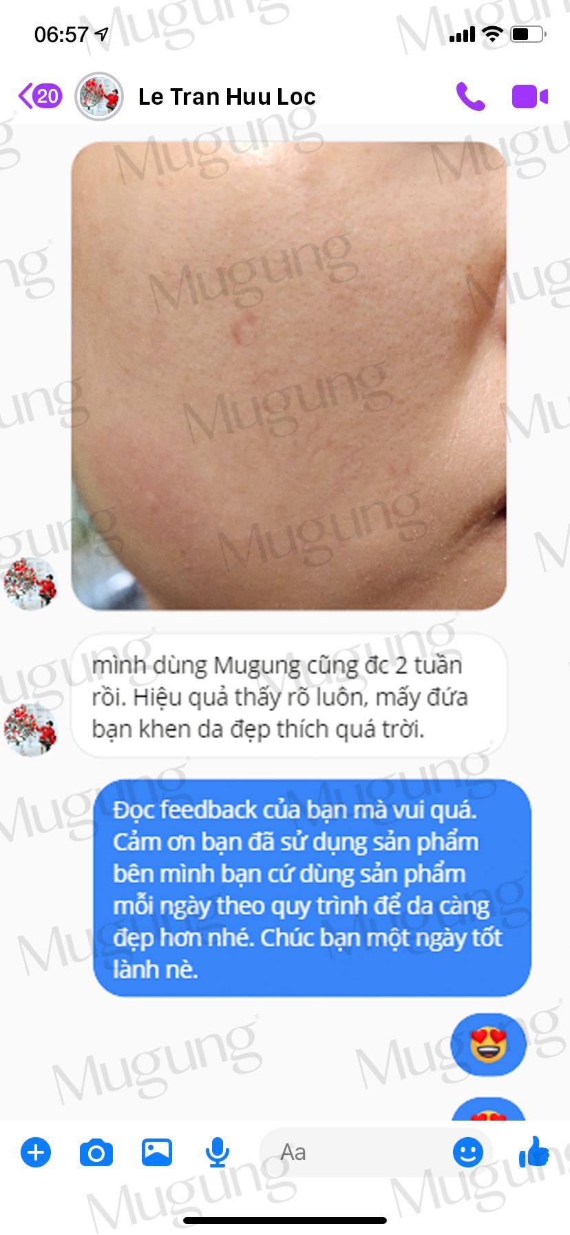 Mugung Serum Dưỡng Trắng tinh chất vàng 24K Brightening Hydra serum Giúp Sáng Da, Mờ Thâm, Dưỡng Ẩm, Làm Chậm Quá Trình Lão Hóa