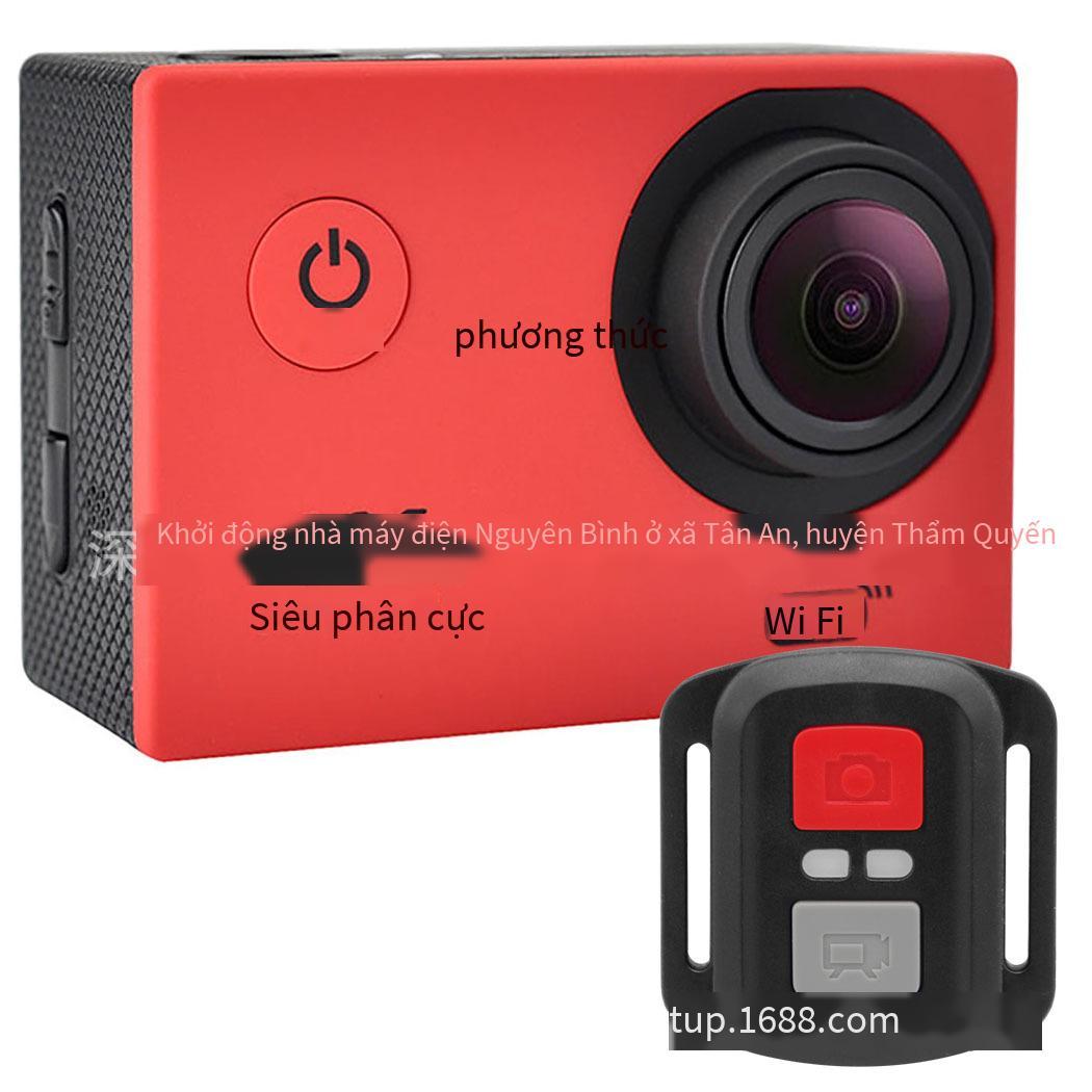 Giá thấp nhất bán trực tiếp Camera thể thao chống nước F60R 4K Allwinner góc rộng 170 độ có camera WiFi điều khiển từ xa