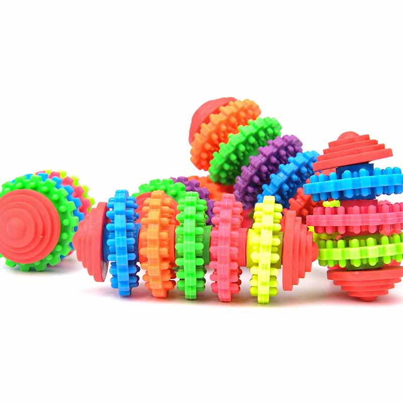 Đồ chơi cao su cho chó gặm sạch răng (mầu ngẫu nhiên) - Genyo Toy 027