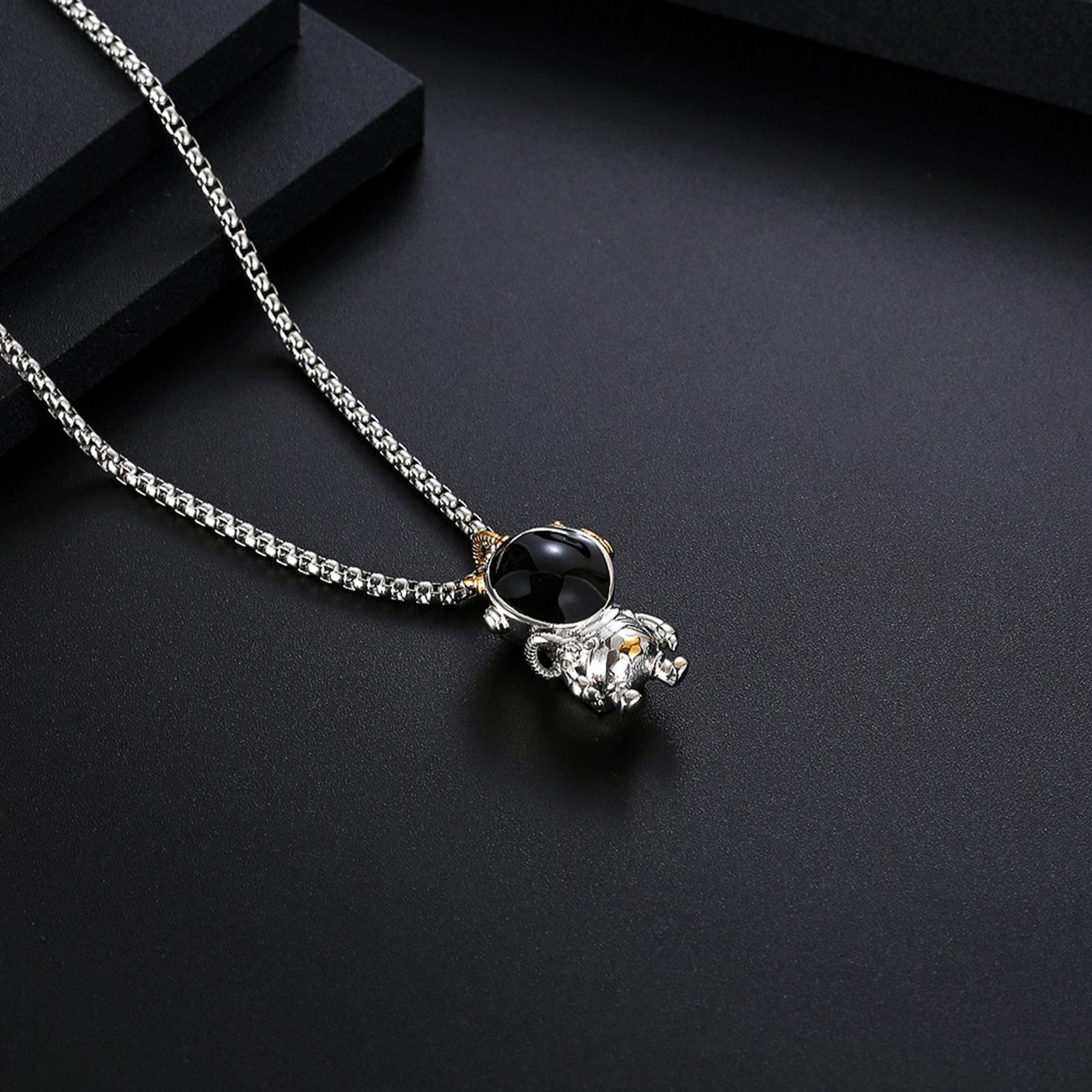 Astronaut Pendant Necklace Necklace for Couples Boys Girls