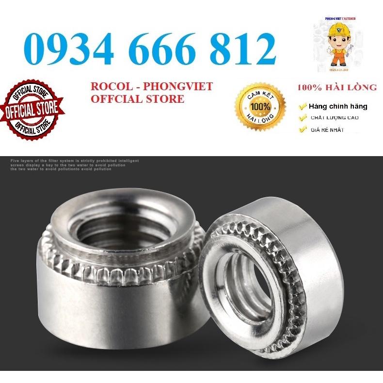 Combo 50c PEM TÁN DẬP M3, M4, M5,M6 INOX 304