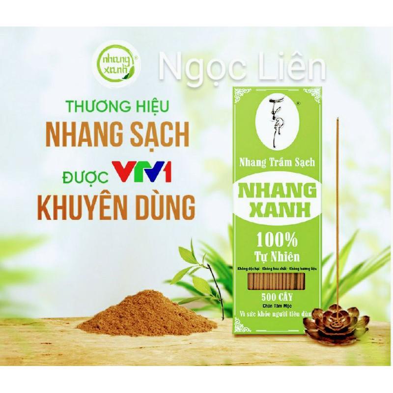 Nhang Xanh Trầm sạch 100% tự nhiên chân mộc