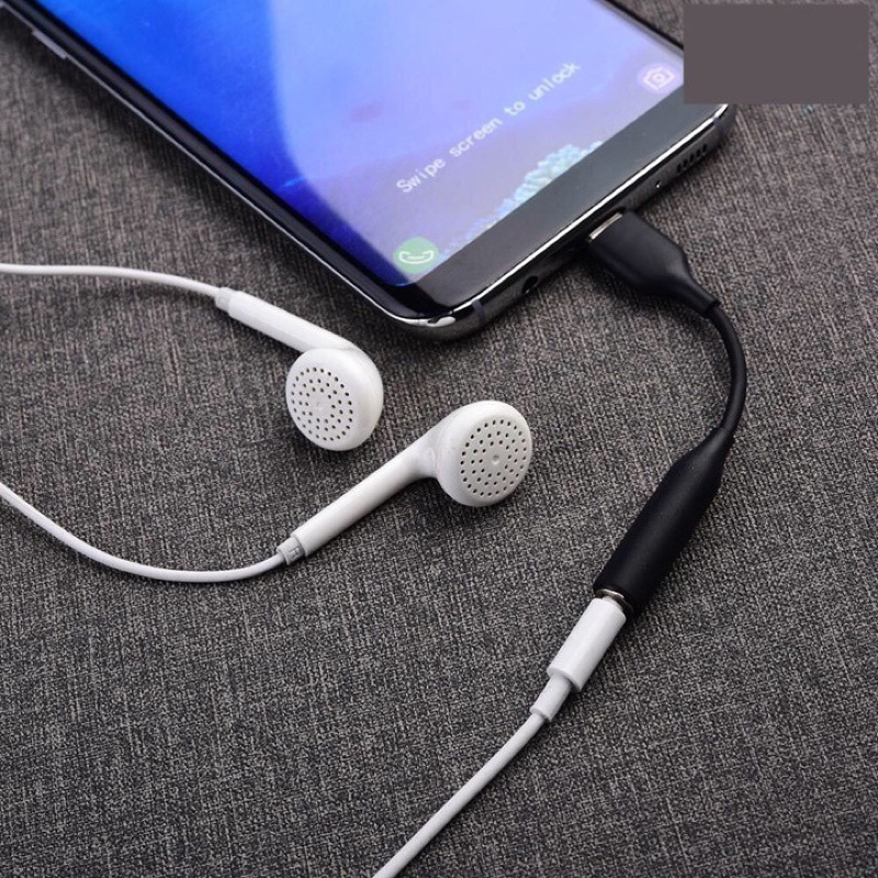 Cáp chuyển đổi cổng Type C sang jack loa 3.5mm - Cáp Type C to 3.5mm giúp kết nối điện thoại cổng type C với dây loa jack 3.5mm tiện lợi - Hàng nhập khẩu