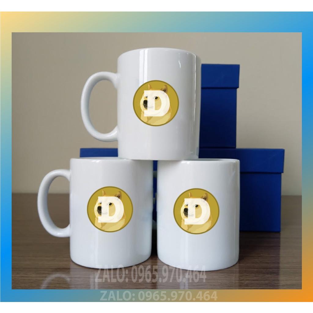 Ly Sứ Có Quai Họa Tiết Đồng Coin DOGECOIN - In hình lên ly sứ, cốc theo yêu cầu của bạn - HÌNH LỚP, CÔNG TY