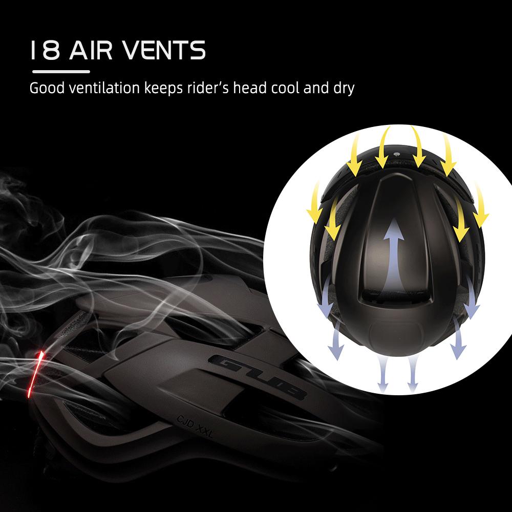 GUB Bike Helmet with Detachable Magnetic Goggles Men Women Ultralight Adjustable MTB Cycling Bicycle Helmet Sports