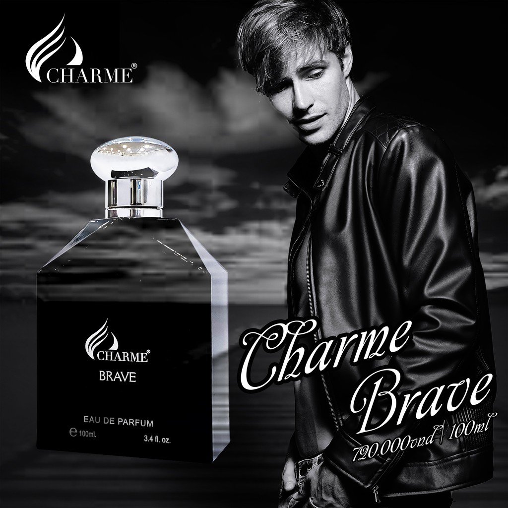 Nước hoa nam cao cấp Charme Brave 100ml lưu hương lâu mang lại thần thái thu hút