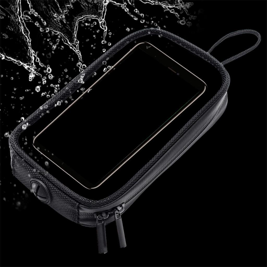 2x Motorcycle Cell Phone Bag Stand Waterproof Motorcycle Tank Cell Phone Cases