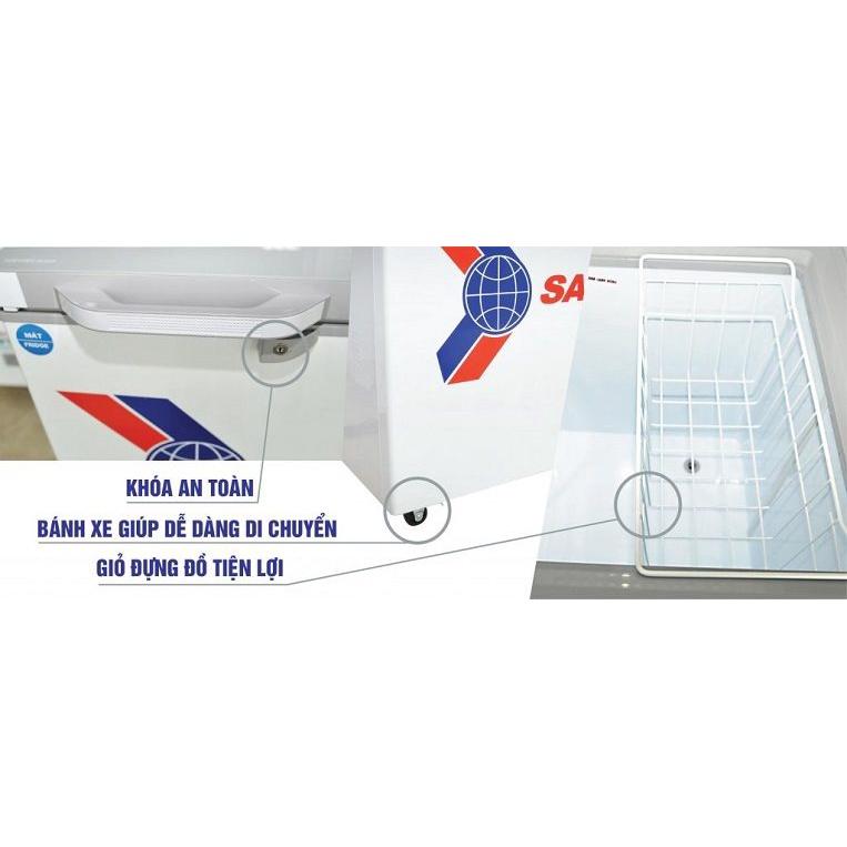 Tủ đông lạnh Sanaky 235 lít VH-285A2 - Hàng Chính Hãng