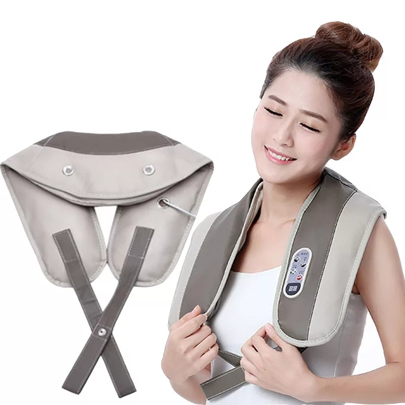 Massage vật lý trị liệu đốt sống cổ lưng vai gáy tặng kèm massage rung mini