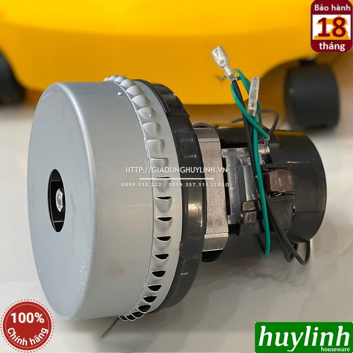 Máy hút bụi công nghiệp Hiclean HC30 - 30 lít - Công suất 1200W - Hút khô và ướt - Hàng chính hãng