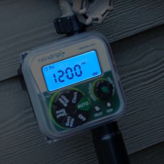 Timer tưới hẹn giờ chăm sóc cây cảnh, cây hoa, sân vườn thông minh hiệu quả GREEN KONOHA