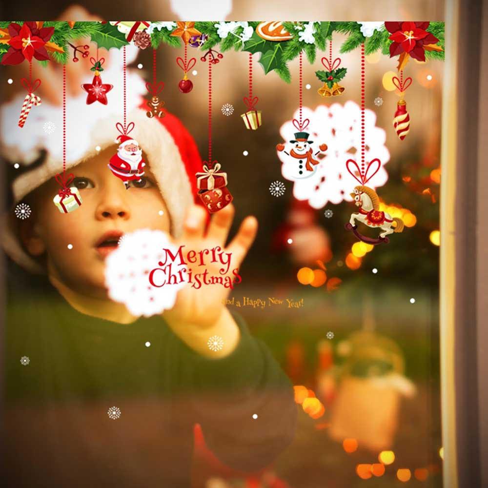 DECAL TRANG TRÍ NOEL 2 MẶT 2021 SỐ 32