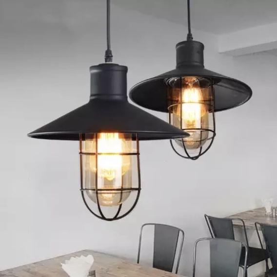 Đèn thả vintange chống bão chao hợp kim chưa bao gồm bóng đèn T-14