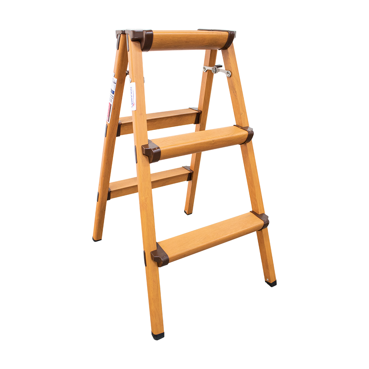 Thang Nhôm Gấp Chữ A Siêu Nhẹ Nikawa NKD-03 - 3 Bậc - 75cm