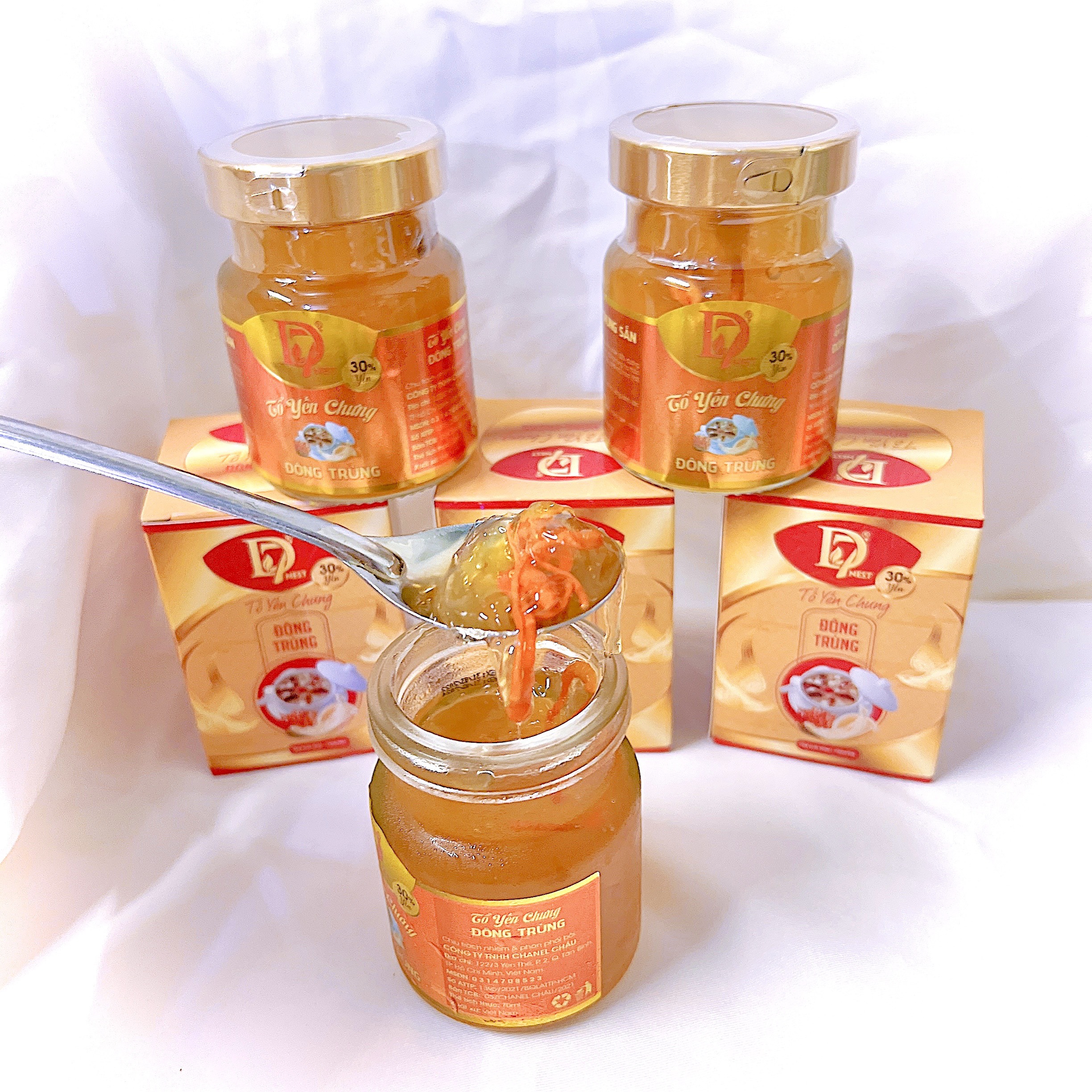 Combo 3 hủ yến chưng ĐÔNG TRÙNG HẠ THẢO bổ dưỡng - D7