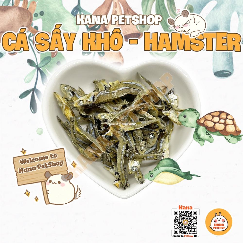 Cá Khô Sấy Hamster Thức Ăn Hamster Đồ Ăn Dặm Bổ Sung Canxi Cho Hamster , Nhím ....