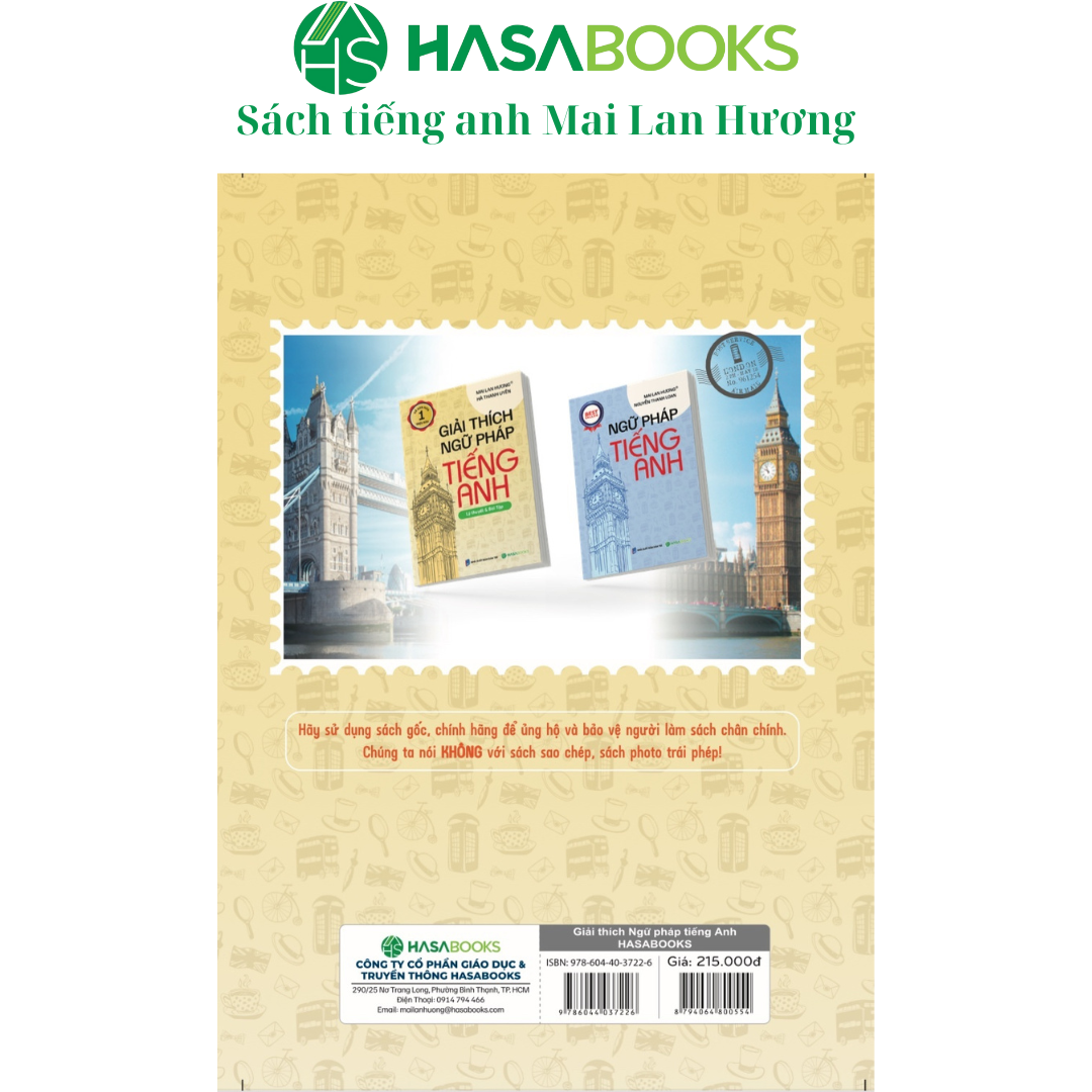 Giải Thích Ngữ Pháp Tiếng Anh - Mai Lan Hương