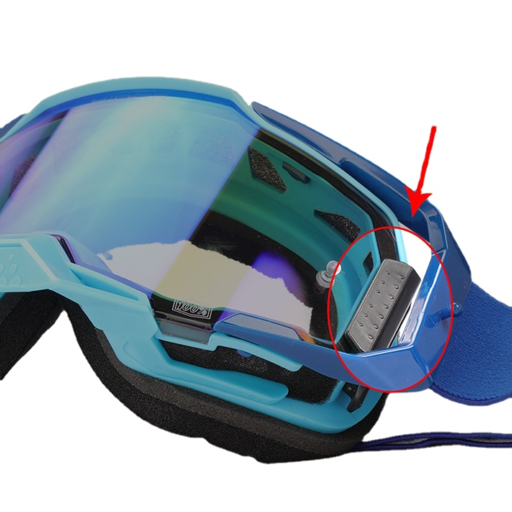 Xe Máy Kính Kính Mát Nam Xe Máy Kính MTB MX ATV Silicone Chống Trơn Trượt Chống Gió Đi Xe Đạp Đua Kính Color: C8 Lenses Color: Goggles X1