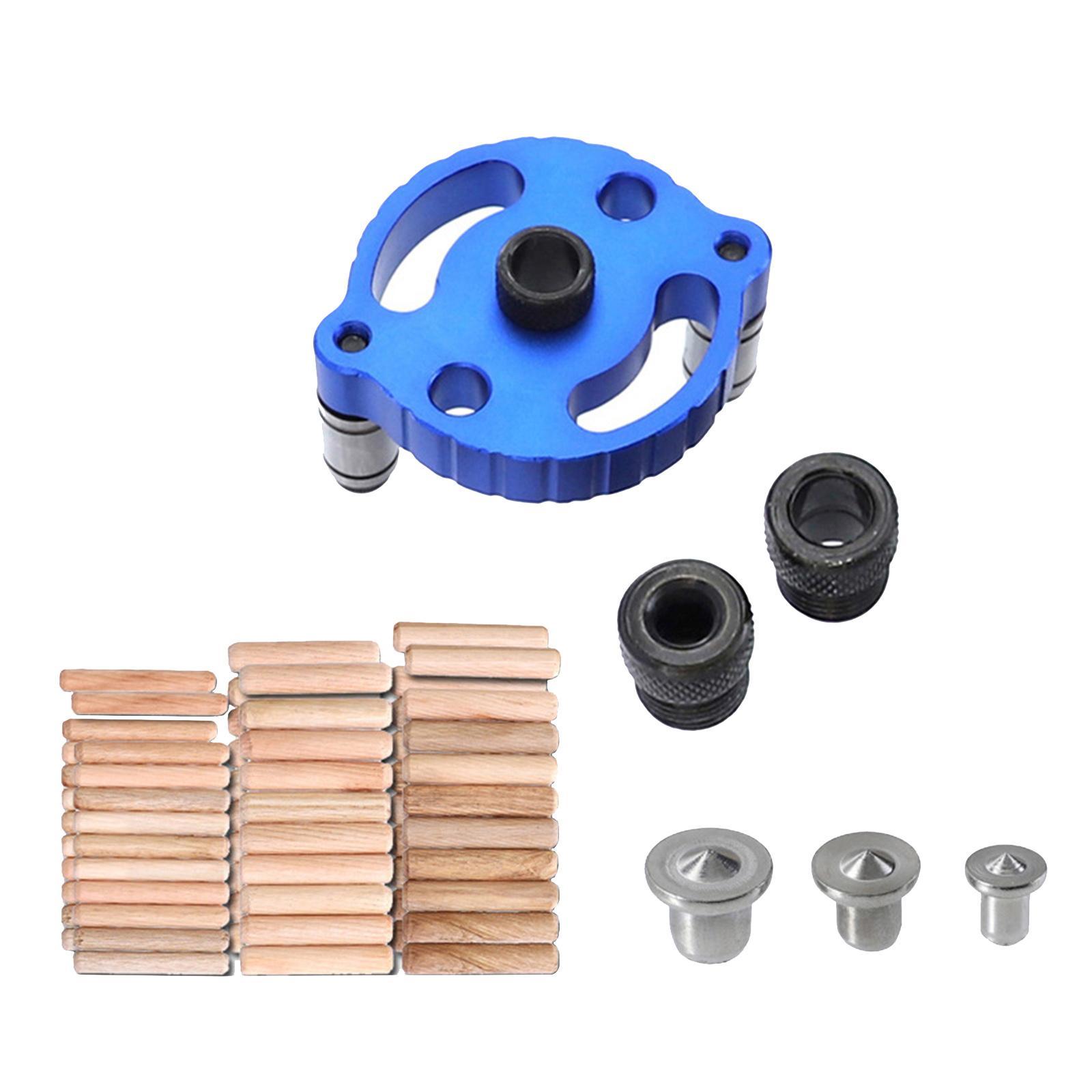 Vertical Pocket Hole Jig Self-Centering Dowelling Jig for Carpentry