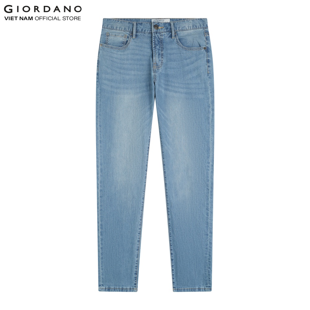 Quần Jeans Dài Nam Regular Taper Giordano 01112008