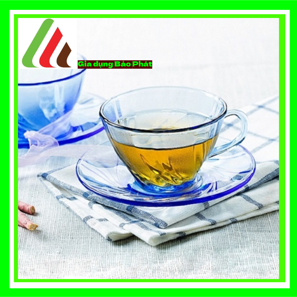 Bộ 6 ly tách Thủy tinh cường lực cao cấp Pháp Duralex Beau Rigave màu 180ml