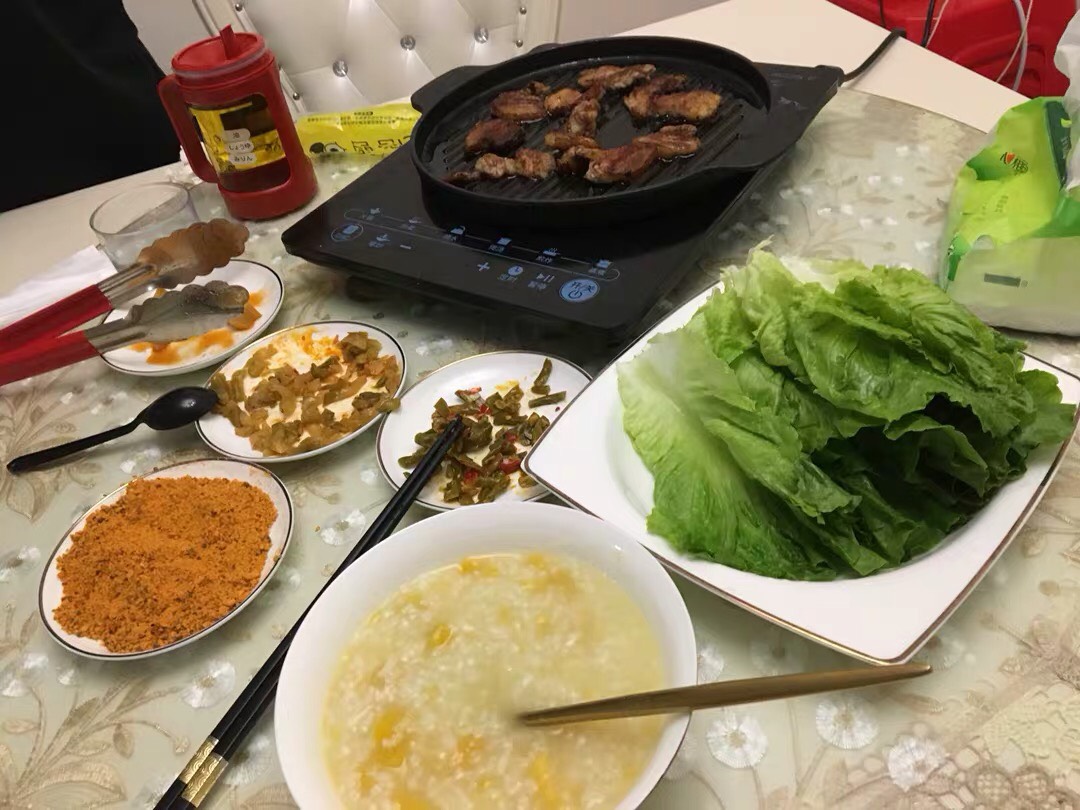 Chảo nướng BBQ gang chống dính