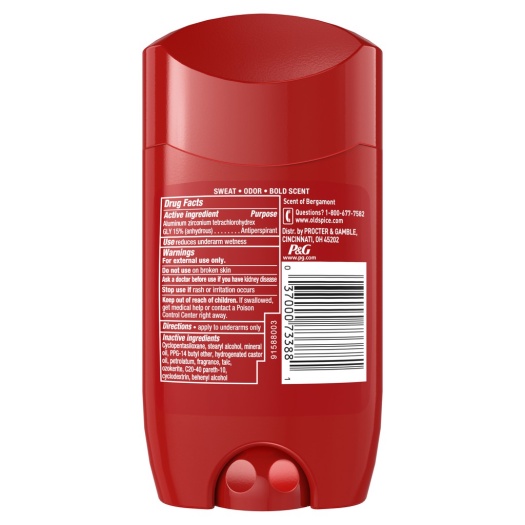 Lăn Khử Mùi Old Spice Red Collection Captain 73Gr (Sáp Trắng)