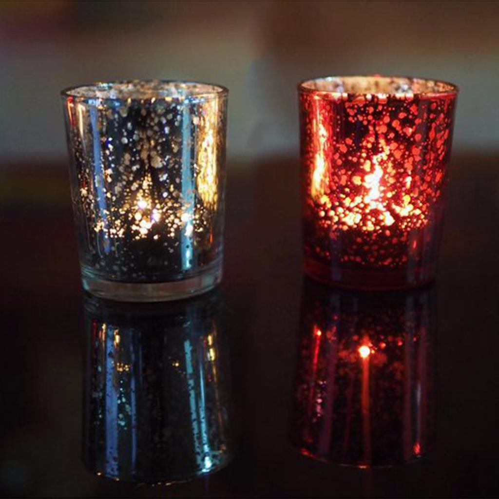 Glass Tea Light Holders Candle Votive Wedding Decoration