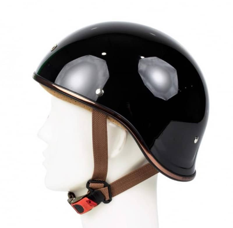 Mũ bảo hiểm Bulldog Gang - Màu đen bóng/ Gloss Black