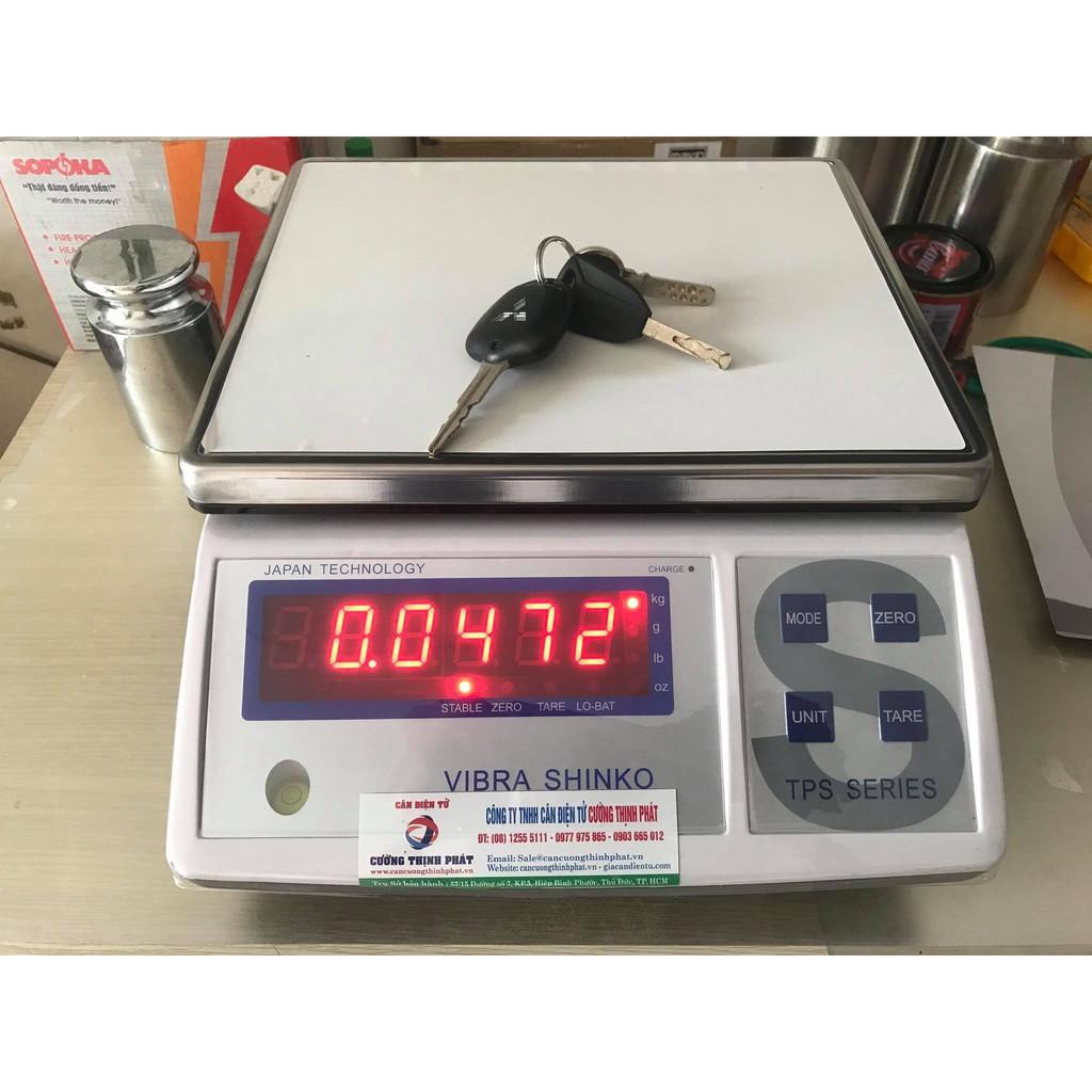 Cân Điện Tử 3kg 5kg 6kg 10kg 15kg 20kg 30kg Vibra Shinko TPS