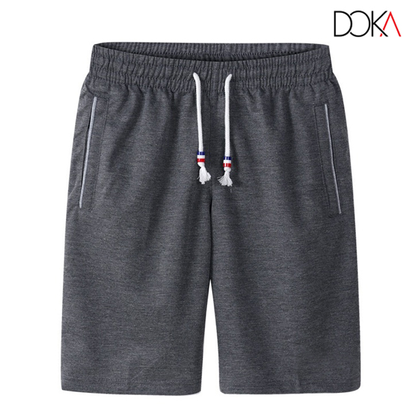 Combo 2 Quần shorts thể thao nam dạng sọt sport đùi chất thun lạnh 4 chiều cao cấp phù hợp tập gym hay mặc nhà màu trắng và đen DUI-P101 - tặng 1 khẩu trang chống nắng