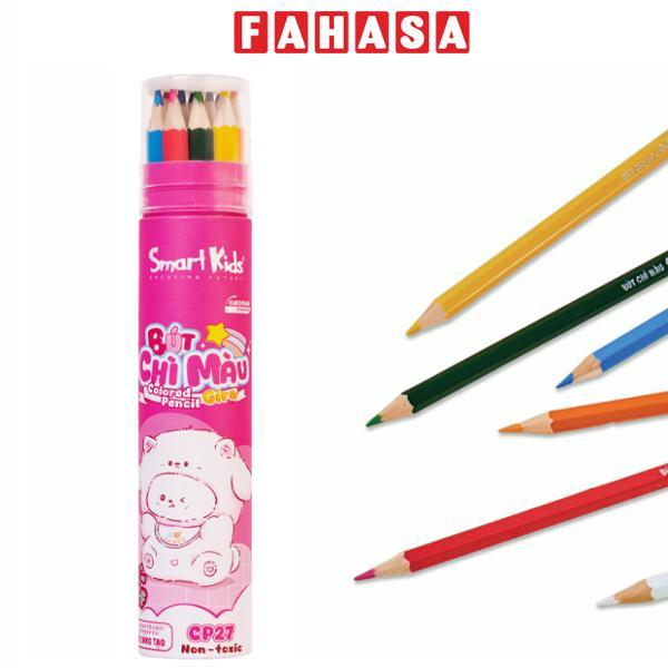 Ống 12 Bút Chì Màu Coco Puff - Smartkids CP27
