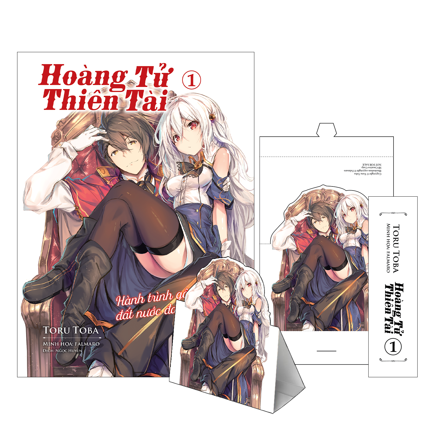 Hoàng Tử Thiên Tài - Hành Trình Gây Dựng Lại Đất Nước Đang Lâm Nguy - Tập 1 - Tặng Kèm Bookmark + Standee Card